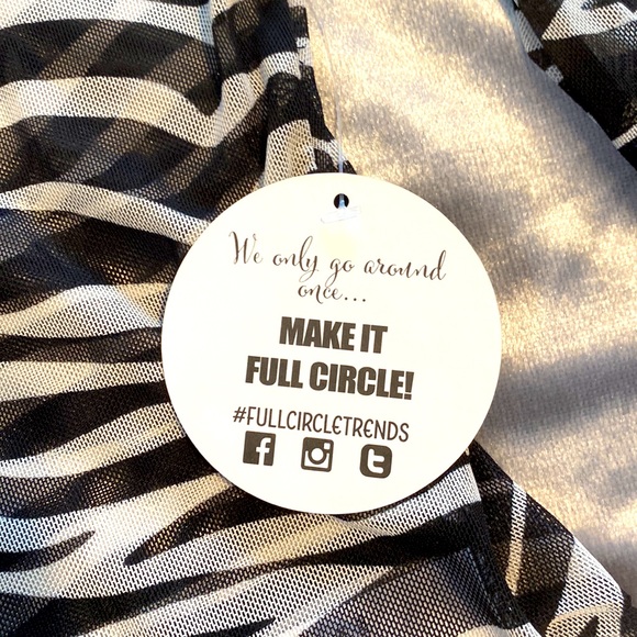 NWT Jolie & Joy Semi-Shear Bodysuit Sz. M - Picture 4 of 12